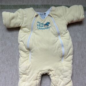 Yellow Merlin Magic Sleepsuit Large